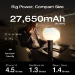 Pin dự phòng EcoFlow RAPID Pro (27.650mAh, 300W, Cáp Built-In 140W) - Ảnh 7